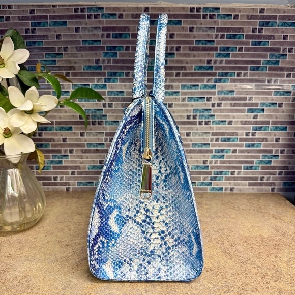 ✨SALE✨ NWT Brahmin Small Caroline Joyful Oceangrove purse - Picture 4 of 7